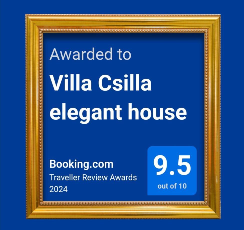 Villa Csilla Elegant House Ерд Екстериор снимка
